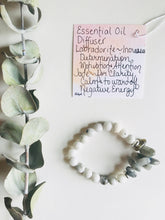 Load image into Gallery viewer, Jade & Labradorite Essential Oil Diffuser Bracelet