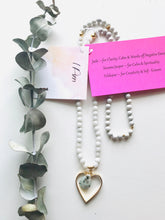 Load image into Gallery viewer, Jade, Sesame Jasper & Feldspar Mala Necklace