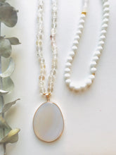 Load image into Gallery viewer, Jade, Agate & Crystal Quartz Mala