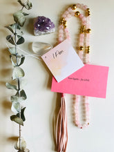 Load image into Gallery viewer, Rose Quartz Mala Necklace