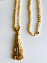 Load image into Gallery viewer, Yellow Calcite Mala Necklace