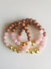 Load image into Gallery viewer, Rose Quartz Mala Bracelet