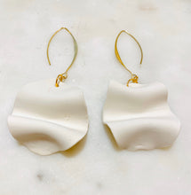 Load image into Gallery viewer, Blush and Whites Polymer Clay Earrings