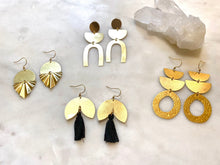 Load image into Gallery viewer, Brass Earrings