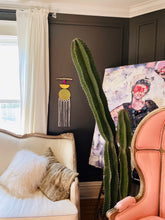 Load image into Gallery viewer, Brass Macrame Wall Hanging