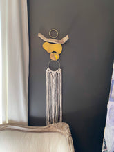 Load image into Gallery viewer, Brass Macrame Wall Hanging
