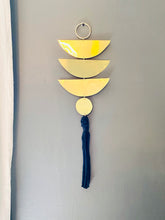 Load image into Gallery viewer, Brass Wall Hanging with Black Tassel
