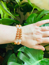 Load image into Gallery viewer, Aventurine & Crystal Quartz Bracelet