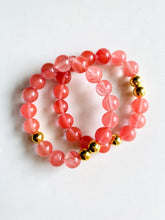 Load image into Gallery viewer, Cherry Quartz Mala Bracelet