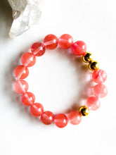 Load image into Gallery viewer, Cherry Quartz Mala Bracelet