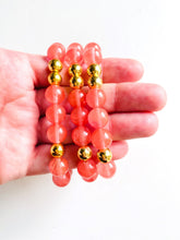 Load image into Gallery viewer, Cherry Quartz Mala Bracelet