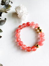 Load image into Gallery viewer, Cherry Quartz Mala Bracelet