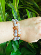 Load image into Gallery viewer, Jade & Rose Quartz Bracelet