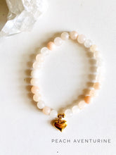 Load image into Gallery viewer, Sesame Jasper or Peach Aventurine Bracelet