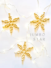 Load image into Gallery viewer, Wooden Snowflake Christmas Ornaments