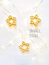 Load image into Gallery viewer, Wooden Snowflake Christmas Ornaments