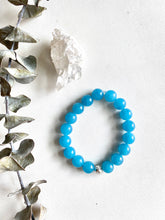 Load image into Gallery viewer, Blue Quartz Essential Oil Diffuser Bracelet