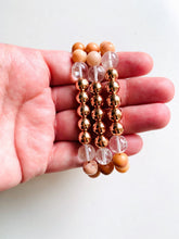 Load image into Gallery viewer, Aventurine & Crystal Quartz Bracelet