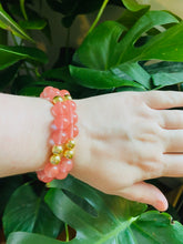 Load image into Gallery viewer, Cherry Quartz Mala Bracelet
