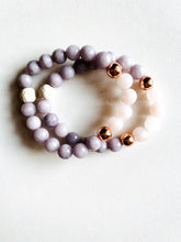 Load image into Gallery viewer, Jade & Rose Quartz Bracelet