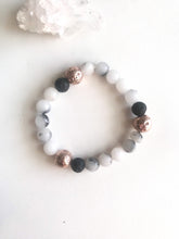 Load image into Gallery viewer, Rutilated Quartz Essential Oil Diffuser Bracelet