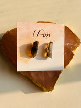 Load image into Gallery viewer, Raw Gemstone Stud Earrings