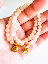 Load image into Gallery viewer, Sesame Jasper or Peach Aventurine Bracelet