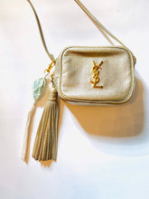 Load image into Gallery viewer, Gemstone Macrame Keychain / Bag Clip
