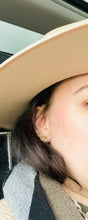 Load image into Gallery viewer, Raw Gemstone Stud Earrings