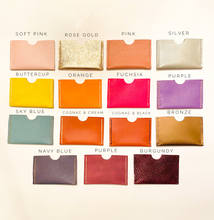 Load image into Gallery viewer, Leather Card Case