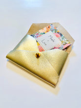 Load image into Gallery viewer, Mini Leather Envelope Wallet