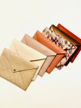 Load image into Gallery viewer, Leather Envelope Clutch