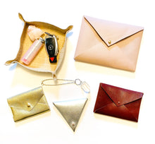 Load image into Gallery viewer, Mini Leather Envelope Wallet