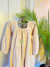Load image into Gallery viewer, Chartreuse ‘Marble’ & Brass Moonphases Necklace
