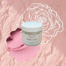 Load image into Gallery viewer, ROSE CLAY - Floral Exfoliating Mask
