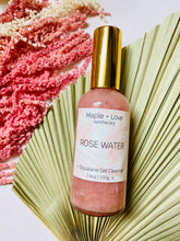 Load image into Gallery viewer, ROSE WATER - Rose Water + Squalane Gel Cleanser
