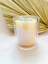 Load image into Gallery viewer, Clear Aura Double Wall 11.9oz Beeswax Candle
