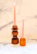 Load image into Gallery viewer, Neutrals 10” Taper Beeswax Candle - 2 Pack
