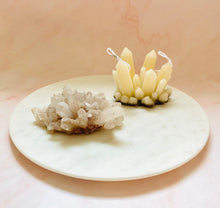 Load image into Gallery viewer, Gemstone Geode Beeswax Candle
