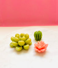 Load image into Gallery viewer, Succulent Tea Light Beeswax Candles - 3 Pack
