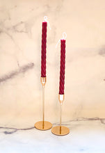 Load image into Gallery viewer, Neutrals 10” Spiral Beeswax Candles - 2 Pack
