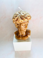 Load image into Gallery viewer, Statue of David Bust Beeswax Candle
