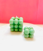 Load image into Gallery viewer, Colourful Bubble Beeswax Candles
