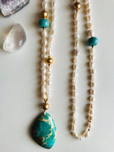 Load image into Gallery viewer, Wholesale - Freshwater Pearl &amp; Magnesite Mala Necklace
