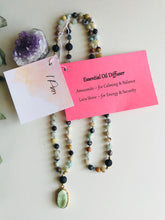 Load image into Gallery viewer, Wholesale - Amazonite Mala with Essential Oil Diffuser
