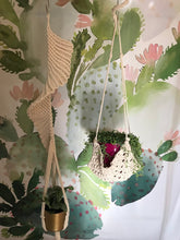 Load image into Gallery viewer, Spiral Macramé Plant Hanger
