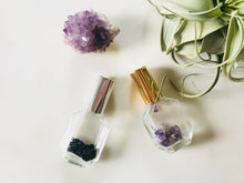 Load image into Gallery viewer, Gemstone Filled Roller Bottle for Essential Oils
