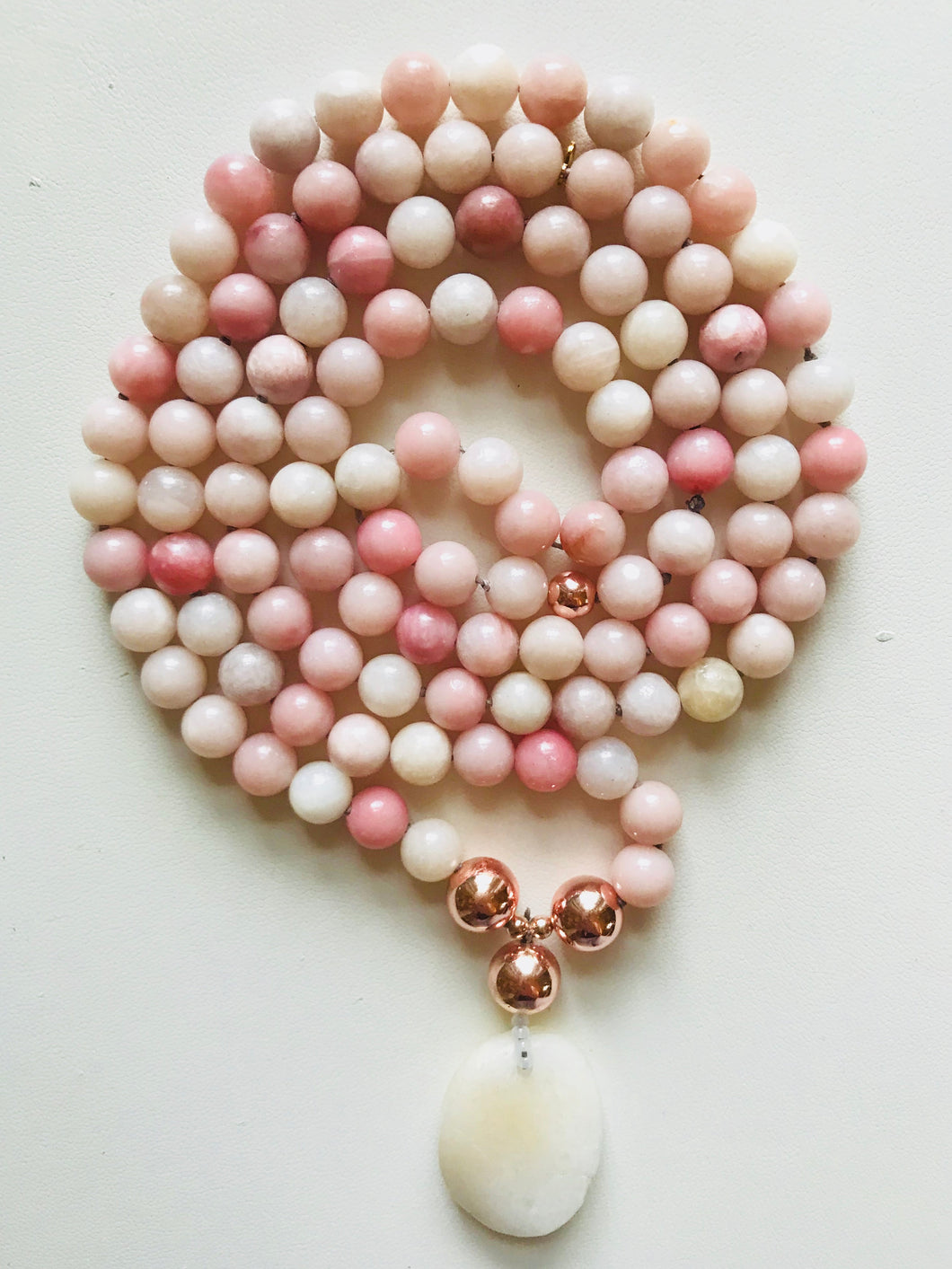 Wholesale - Opal & Jade Mala Necklace