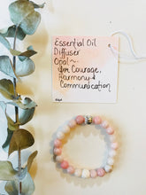 Load image into Gallery viewer, Opal Essential Oil Diffuser Bracelet
