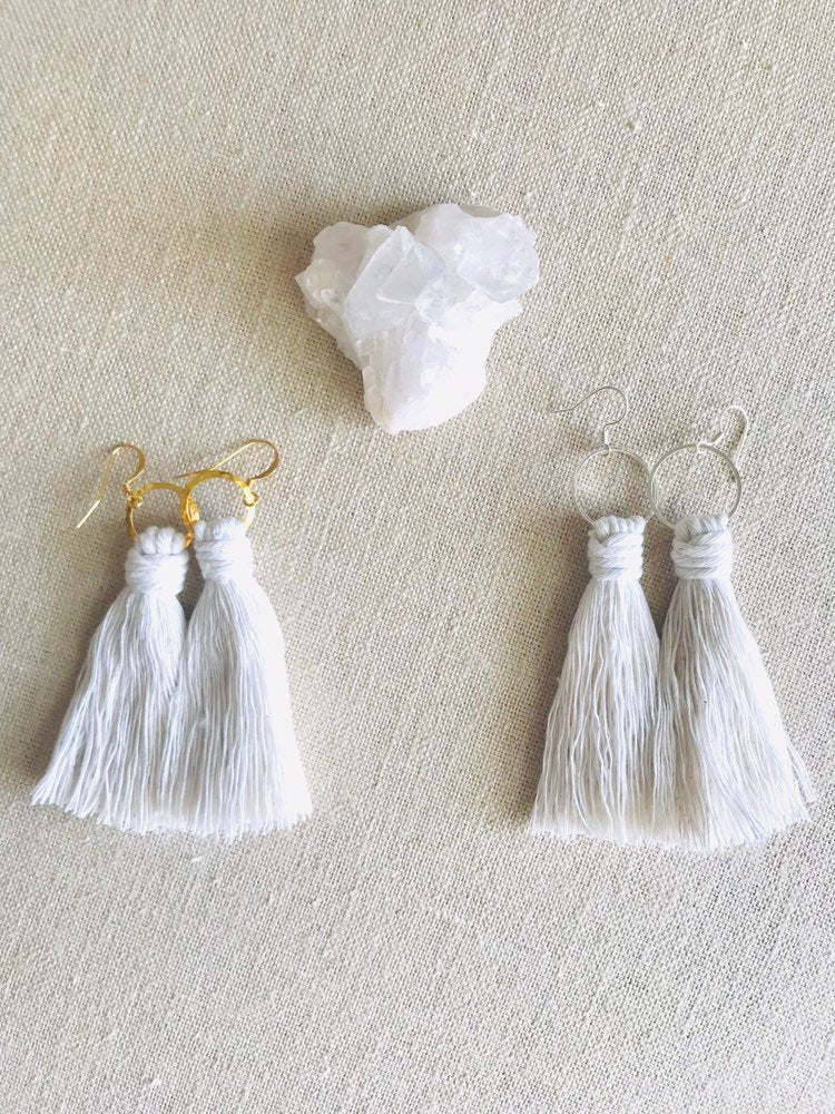 Wholesale - Shapes Collection Natural Macrame Earrings